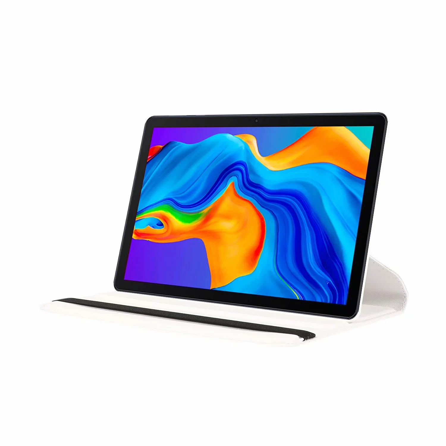 1旋转荔枝纹t6平板保护套荣耀x6 9.7皮套10.1寸t10s