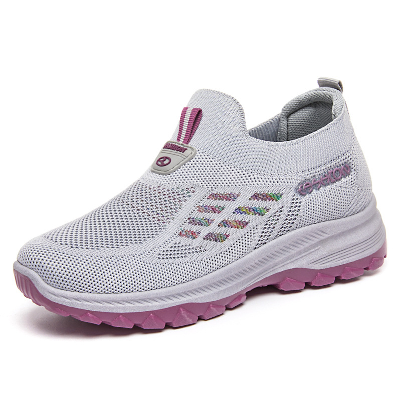 Women's Casual Shoes Autumn Shoes for the Old Middle and Old Mother's Shoes Breathable Soft Bottom Casual Walking Sports Shoes for the Elderly