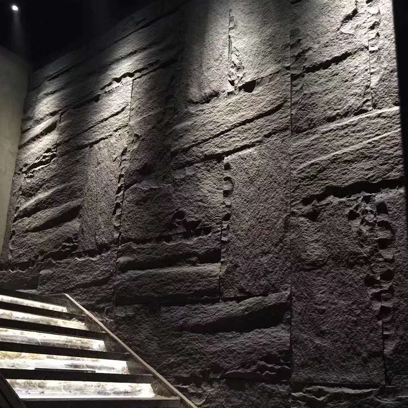 pu仿真石材石板电视蘑菇石背景墙家用轻质酒店易装别墅工程民宿-报价