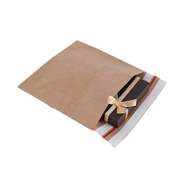 文件信封式服装袋 不干胶自粘包装袋女装男装牛皮纸打包袋快递袋