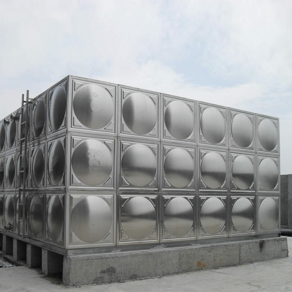 不锈钢消防水箱保温组合方形水塔生活楼顶蓄水池自来水塔厂家直销