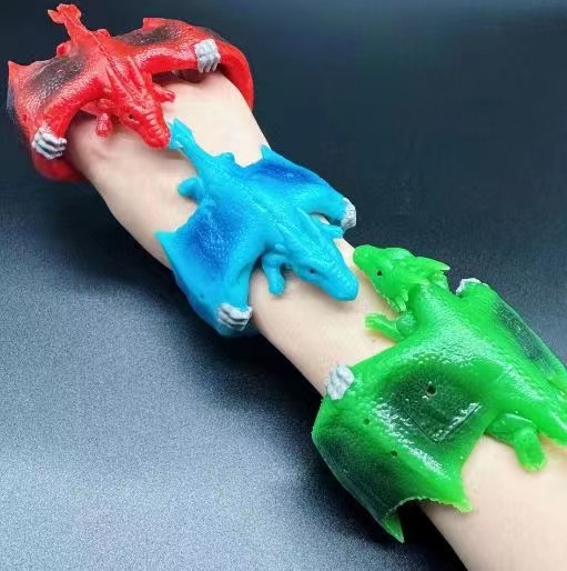 Cross-Border Hot Fun Bracelet Eagle Bracelet Bat Bracelet Squeezing Toy New Exotic Tpr Soft Rubber Pressure Reduction Toy