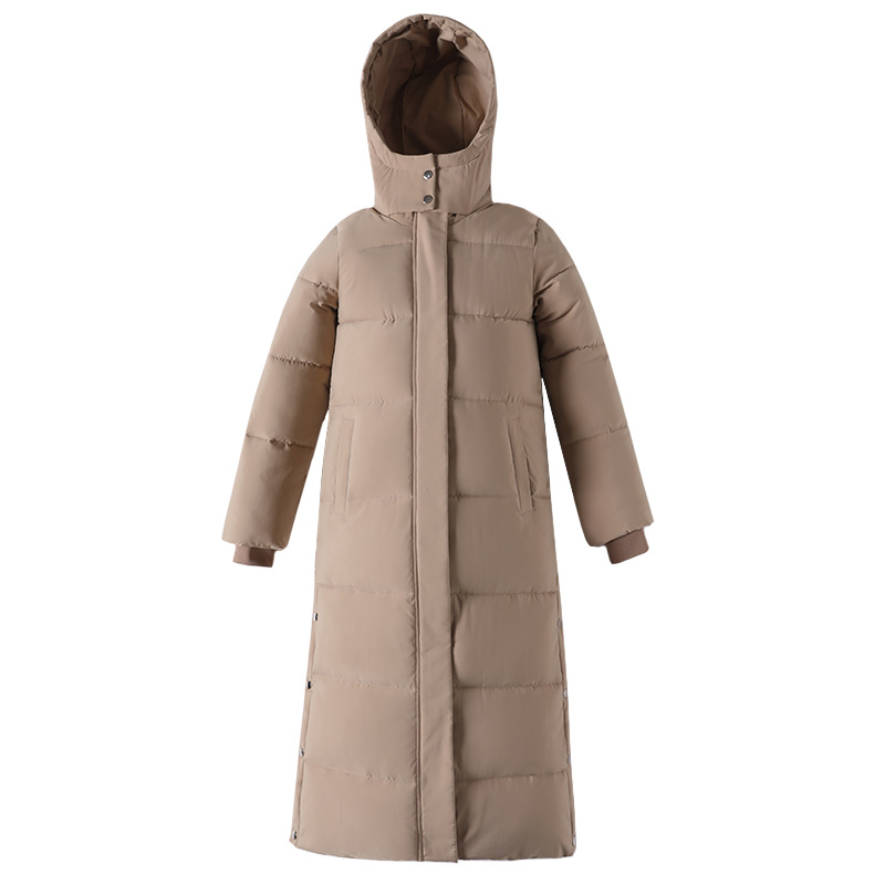 Foreign Trade down Cotton-Padded Coat Female Thick Mid-Length Bread Coat Korean Style Overknee Student Winter 2021 New Cotton-Padded Coat