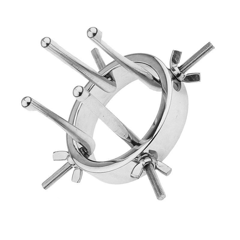 乐哈德情趣用品金属扩肛扩阴器扩张器后庭窥视肛塞性用品玩具助性