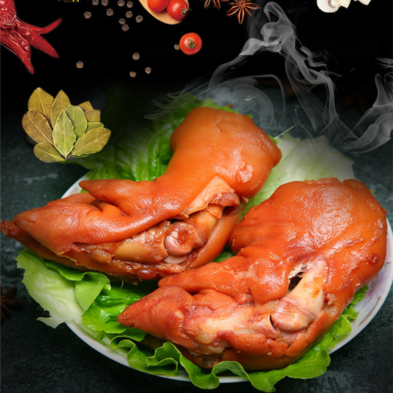 2斤起批卤猪蹄熟食下酒菜500g真空袋装五香酱香猪蹄猪手猪脚猪爪