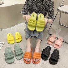 日韓跨境熱賣大牌同款時尚戶外女裝涼拖鞋2021新品外貿休閑沙灘鞋
