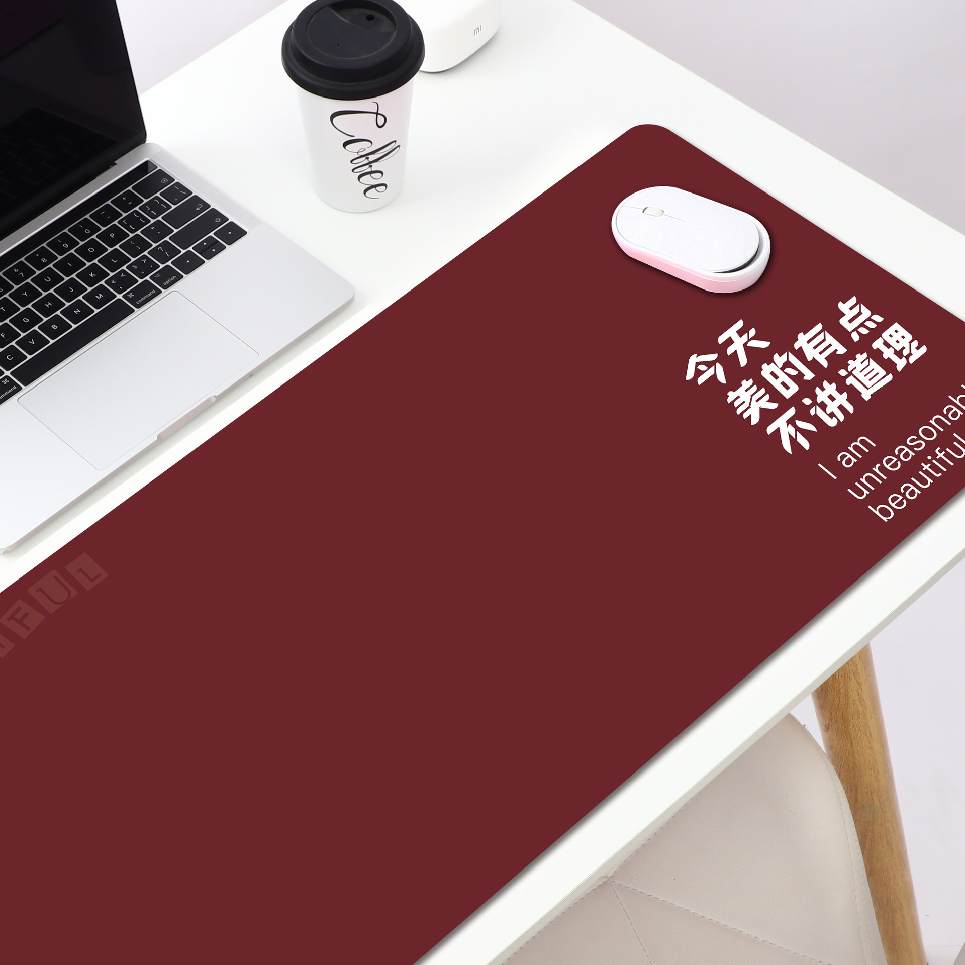 超大号鼠标垫女生可爱粉色防水广告定制家用键盘垫电脑办公桌垫