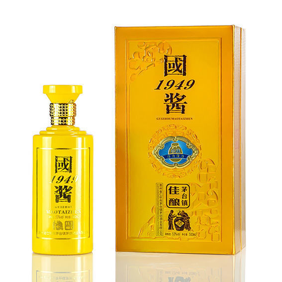 国酱1949酱香型白酒53度礼盒装食坤沙接待酒整箱