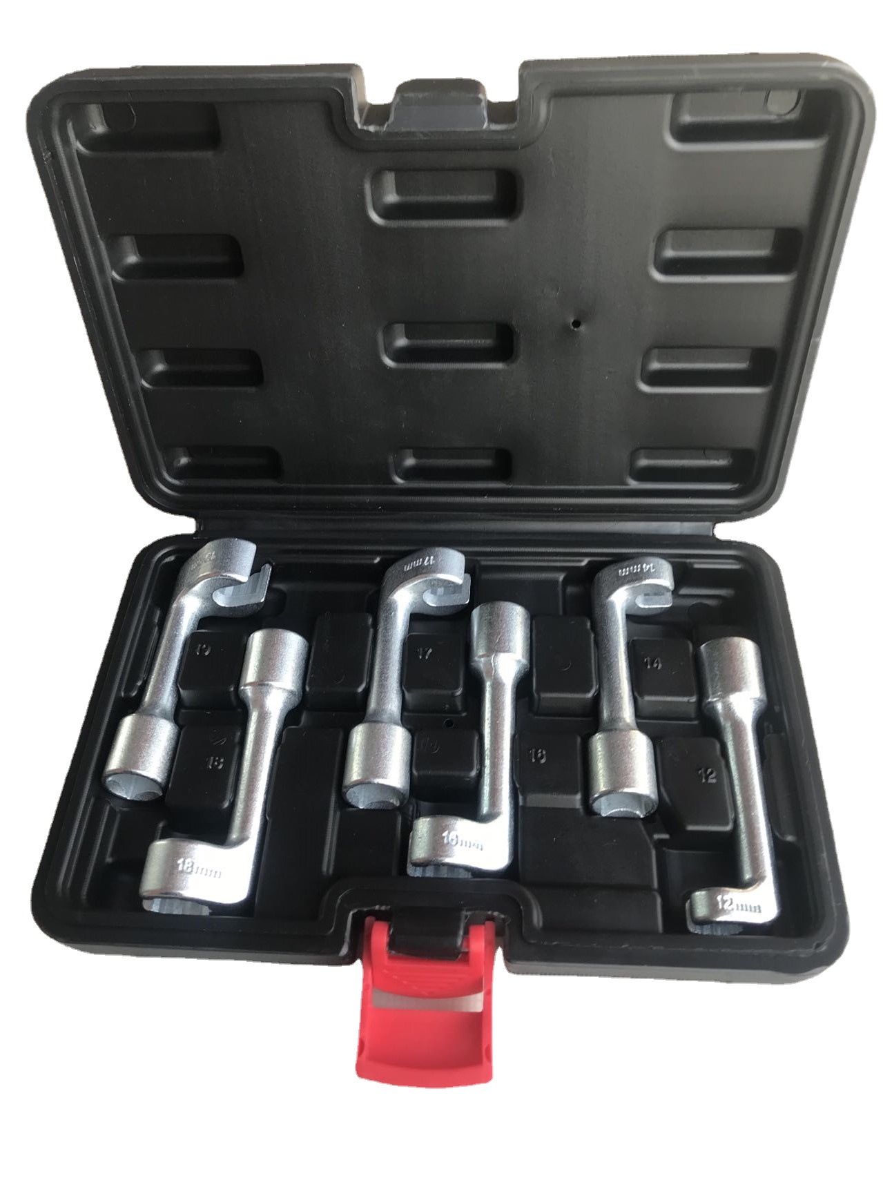 宝马奔驰大众柴油喷油管套筒扳手l型开口六角开槽含氧传感器扳手-阿里