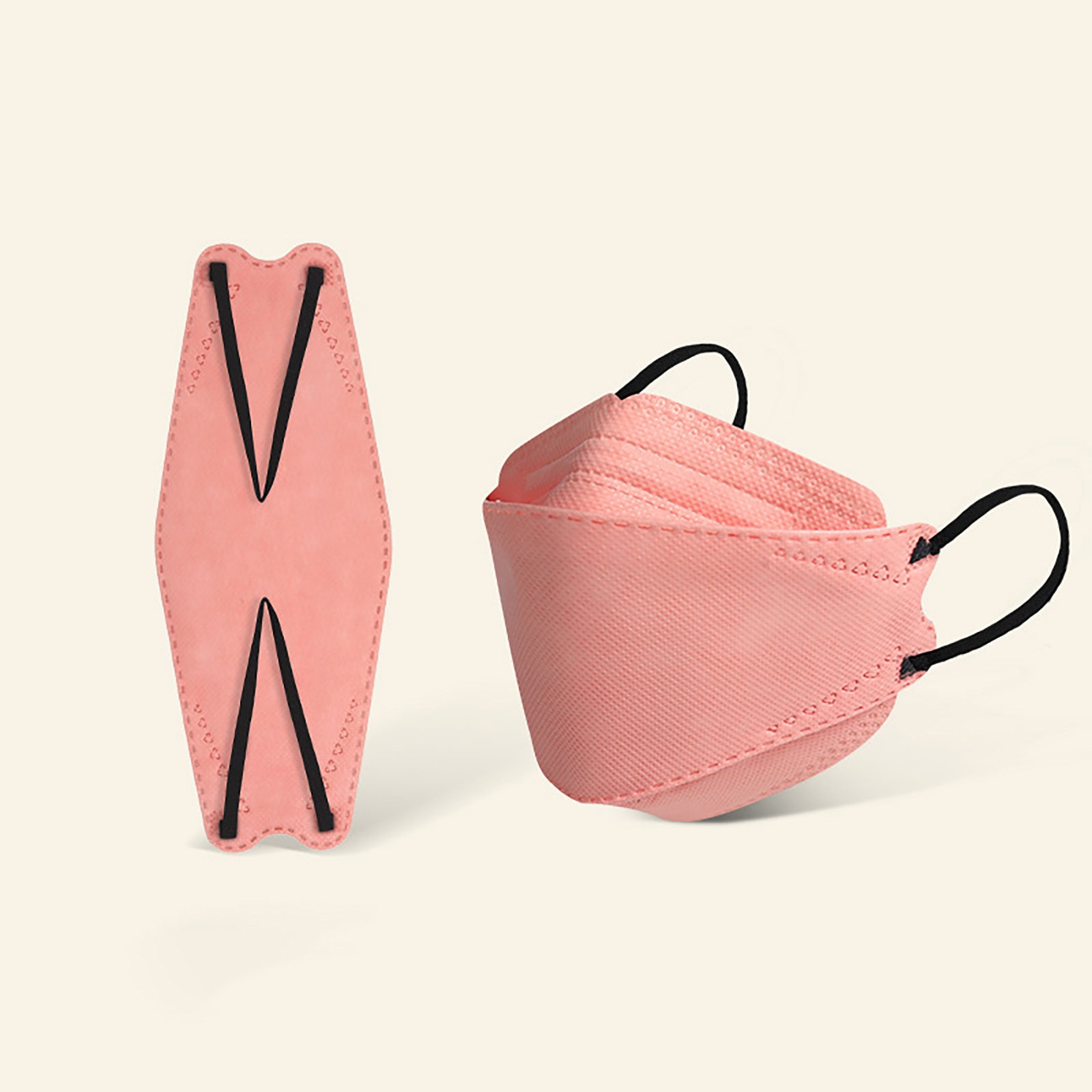 日系口罩kf94批发 水刺布口罩 莫兰迪色口罩 face mask 支持跨境