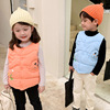 children Down cotton Vest Autumn and winter new pattern Children's clothing Light and thin vest men and women baby waistcoat Vest coat