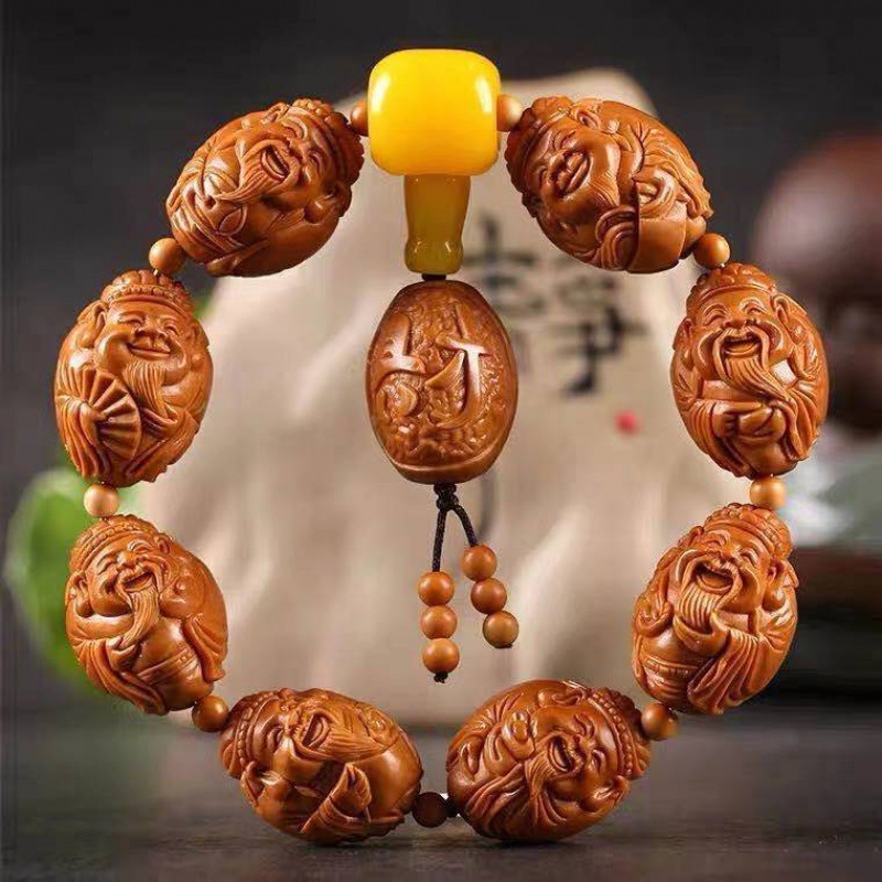 橄榄核手串男士核