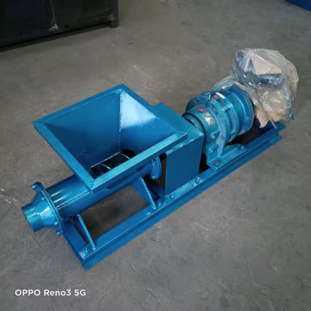 爆破堵炮眼用炮泥机双出口直径可加工随意选