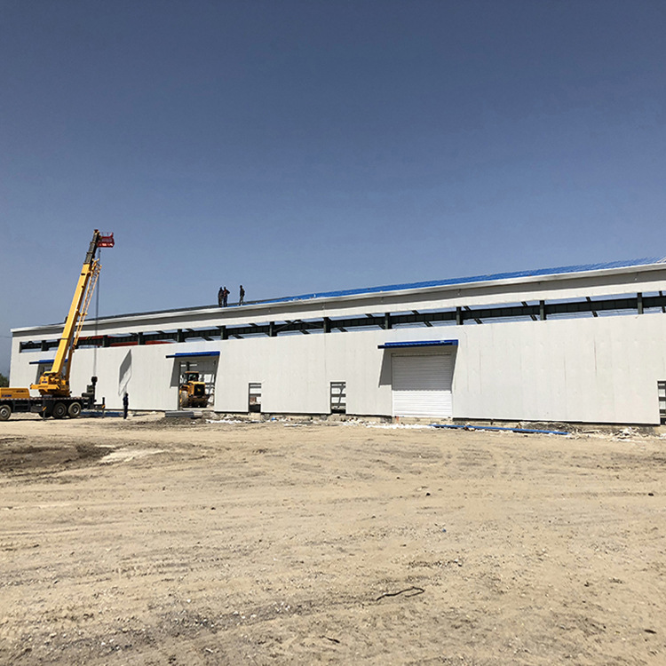 厂家免费设计提供效果图 承建大跨度 施工快 钢结构仓库工程
