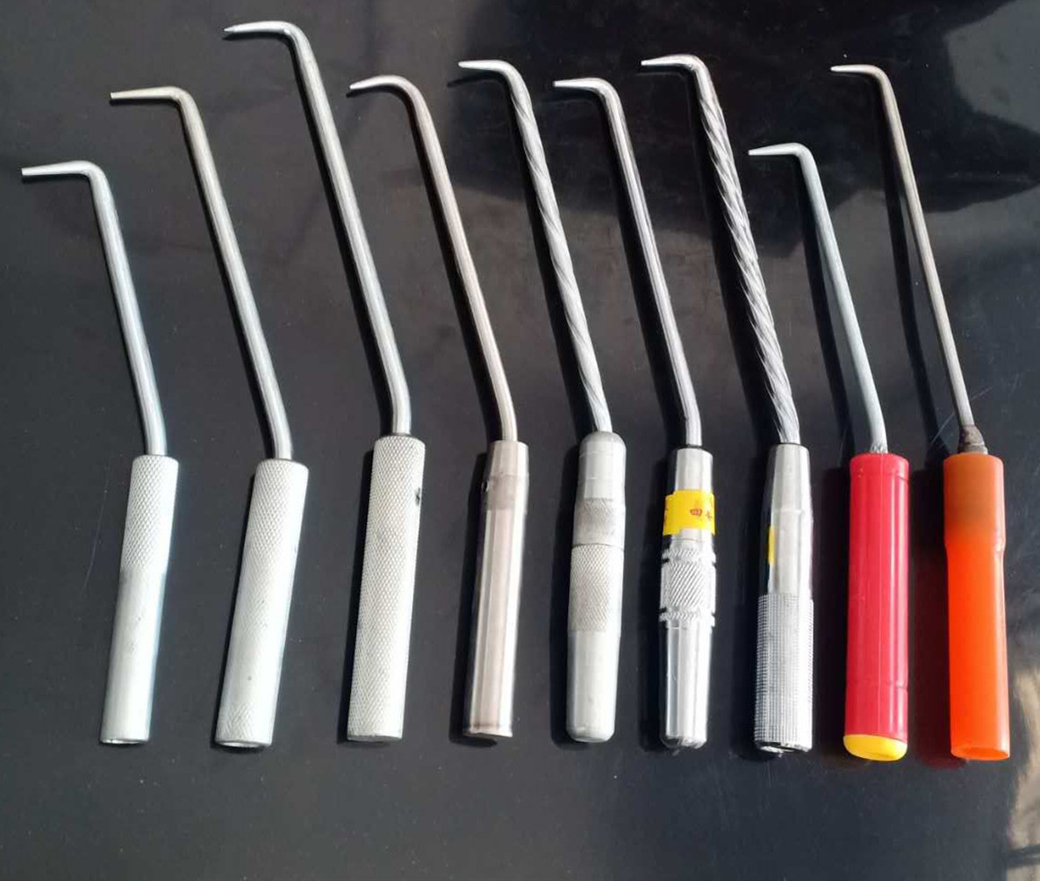 五金工具挂钩扎钩 钢筋钩 实心钩 空心钩  带轴承耐敲 扎丝钩建筑