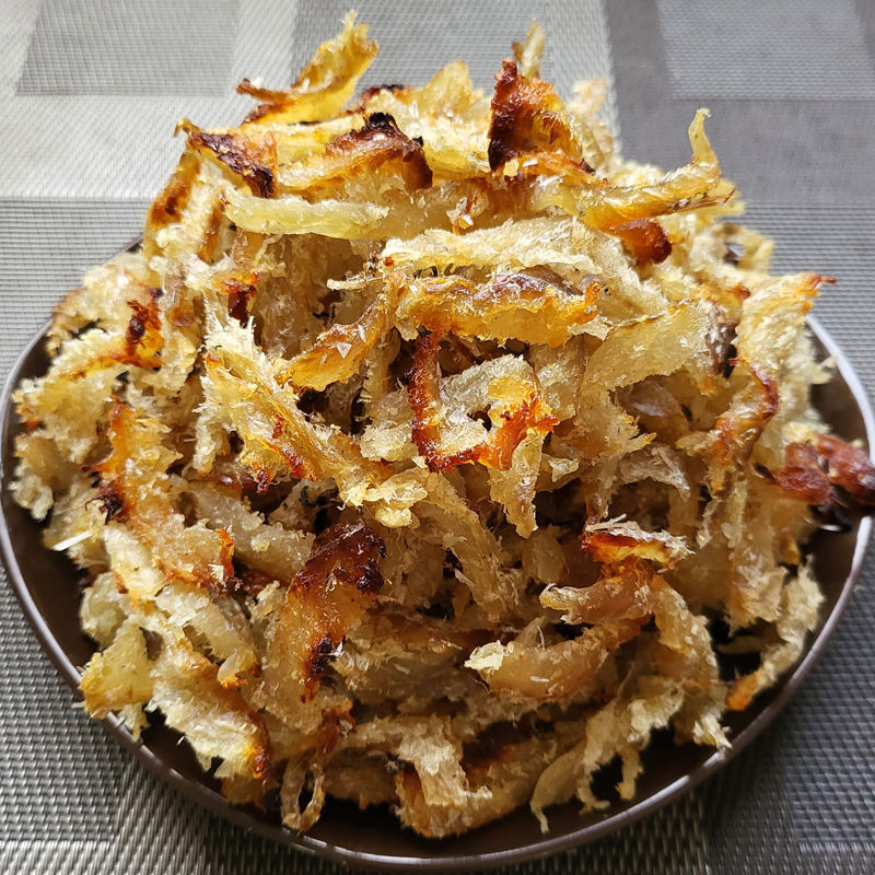烤鱼肉500g山东特产鱼即食零食海味鳕鱼鱼干丝香甜烤鱼片鱼脯250g