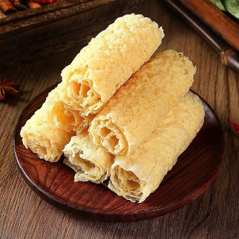 响铃卷批发港式油炸豆皮卷黄金炸脆响铃卷火锅食材独立包装豆腐皮