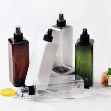 JZS5JZS5500ml毫升方形PET塑料瓶喷雾纯露香水花露水小喷壶美妆日