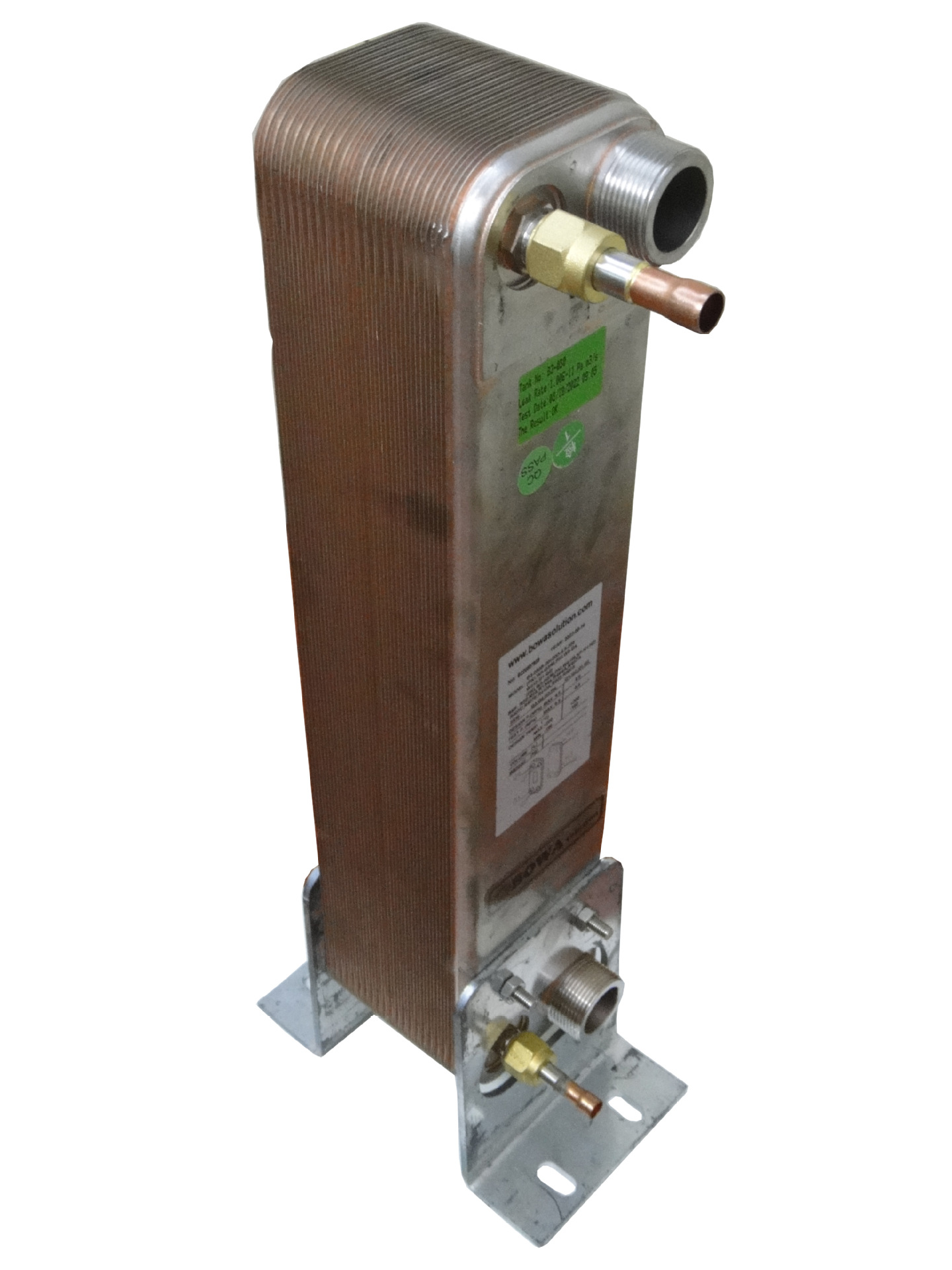 25 25p双氟路紧凑型水冷冷凝器用于水空调设备便于小型化及标准化