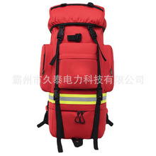 森林火灾应急救援背包加厚帆布大容量防水耐磨包消防员物资背囊