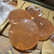 跨境外贸soap俄罗斯玫瑰精油皂金箔手工皂琥珀皂沐浴洗脸洗澡香皂