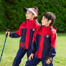 小学生校服冲锋衣三件套英伦学院风幼儿园大合唱表演班服开学园服