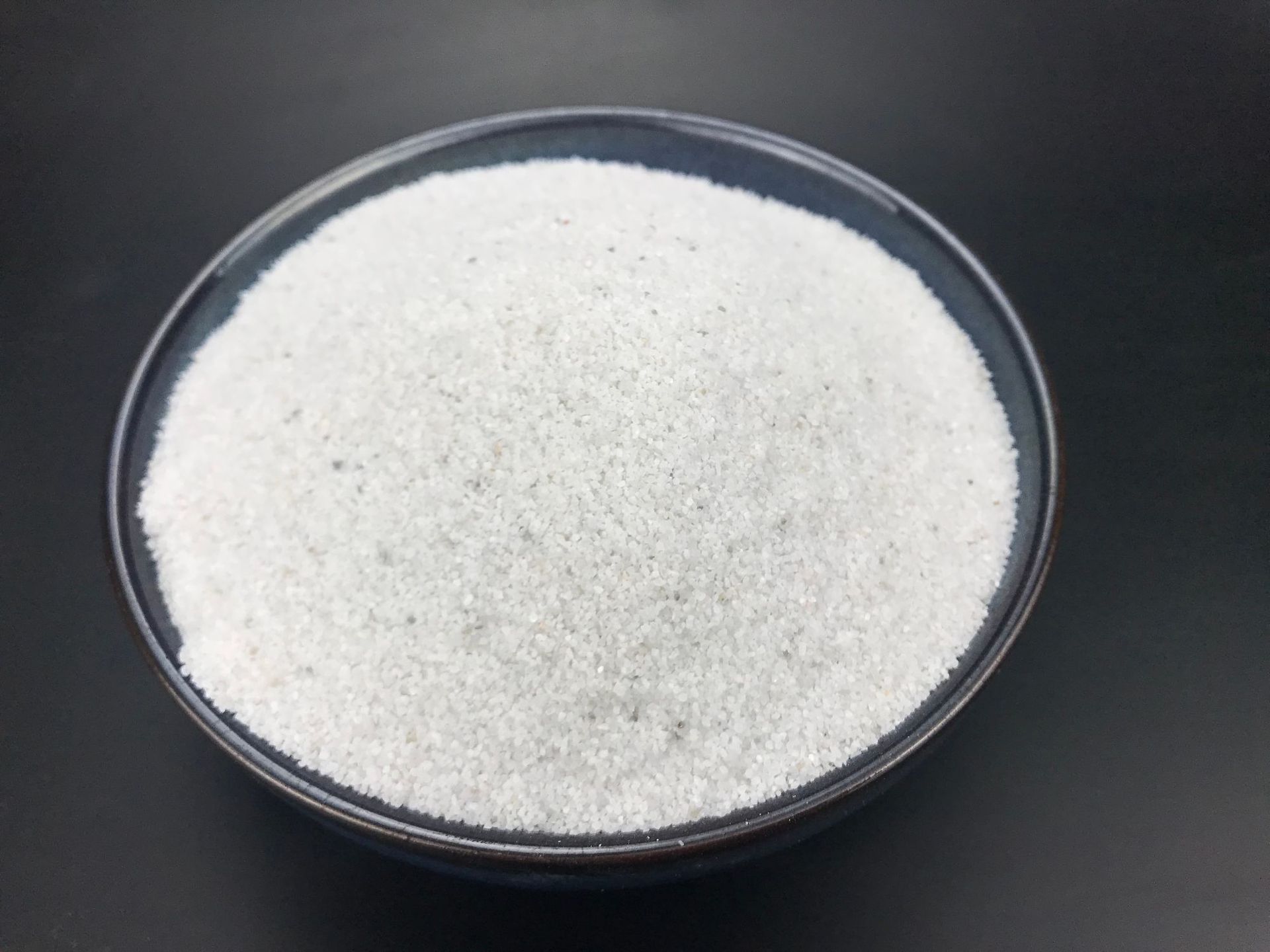 pc砖磨石地坪真石漆白砂20目白晶砂大理石砂雪花白