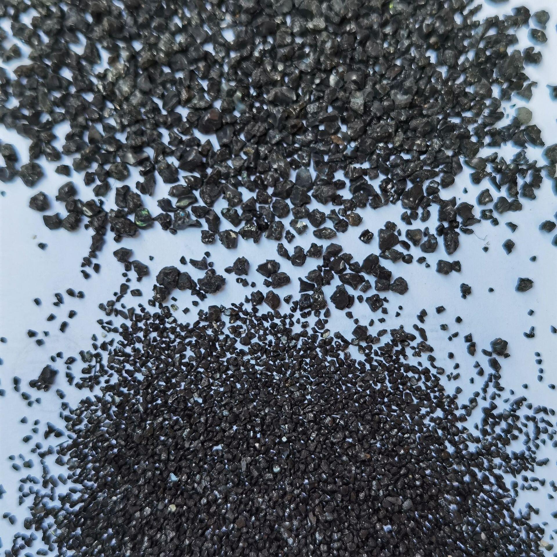 金刚砂骨料 除锈砂 高强度不发火黑金刚砂 超硬度 佛山地坪施工队