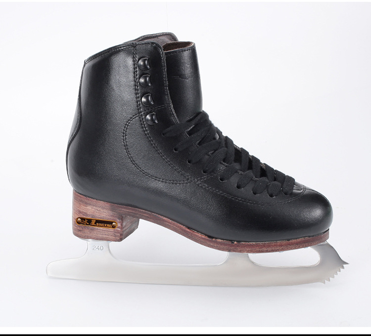 冰星冰刀鞋女儿童初学者花样滑冰鞋成人男冰刀冰鞋水冰溜冰真刀鞋