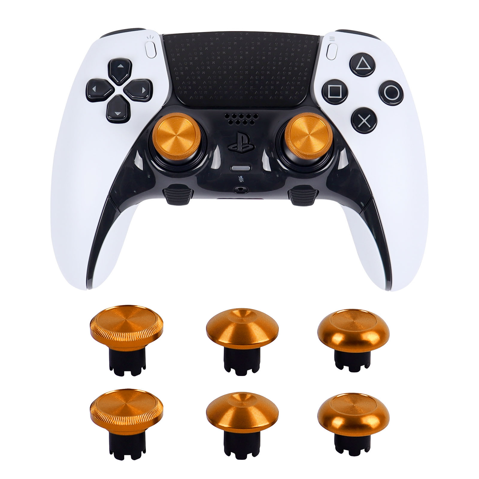 ps5精英手柄金属高低摇杆帽背部手柄按键ps5 edge维修替换摇杆键