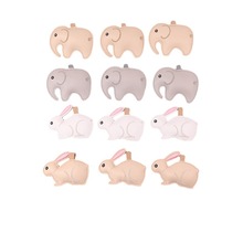 定制卡通装饰钥匙扣 可爱皮革兔子大象饰品配件儿童DIY玩具挂件