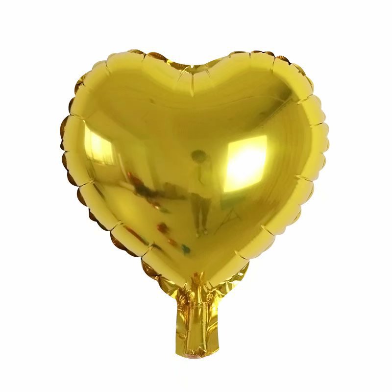 Heart Love Heart Sparkling Style Aluminum Balloon Birthday Wedding Party Wedding Room Atmosphere Layout Factory Wholesale