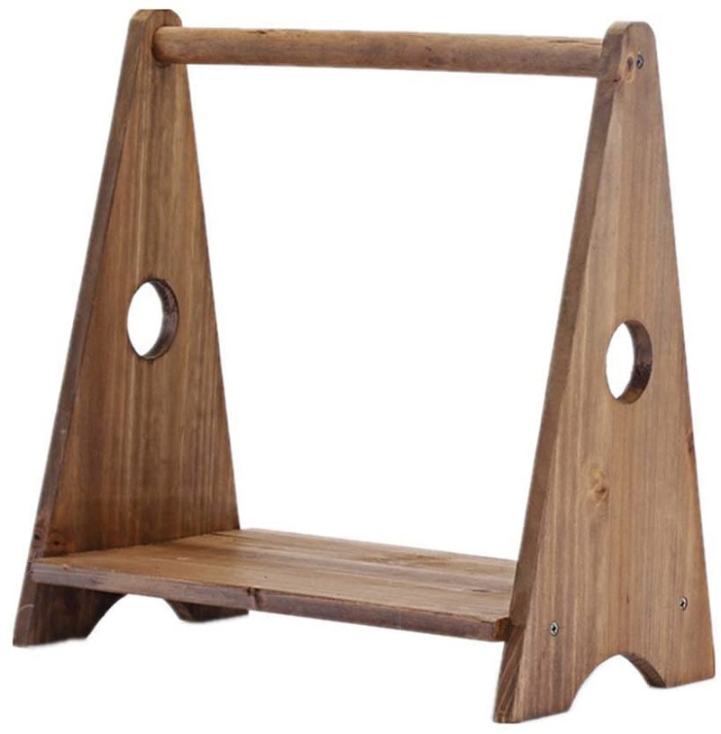 悬浮的架子花架桌面花架创意办公家居窗架迷你储物架