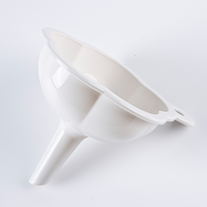 厨用玫瑰花漏斗 油漏塑料大口径漏斗 液体油漏斗油壶漏子批发