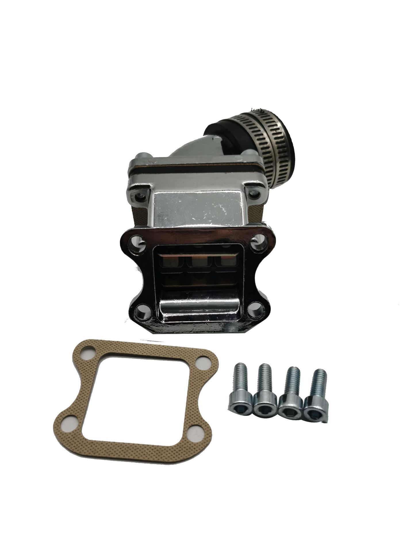 摩托车化油器改装接头jog 50改装加大进气接头歧管改装进气阀配件