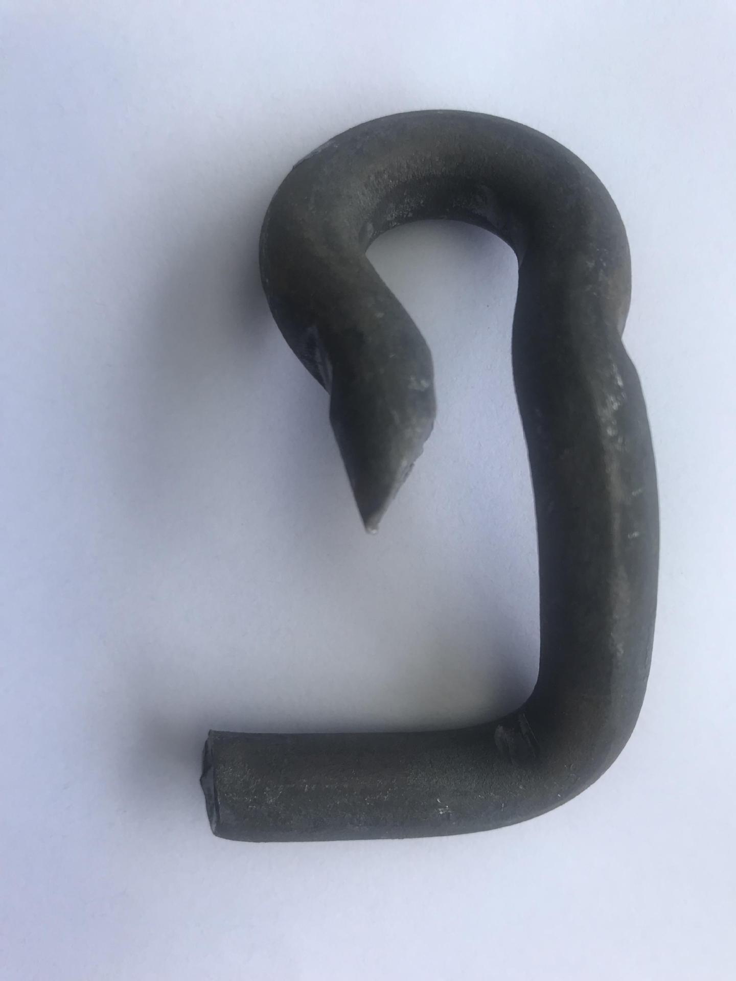 建筑用钢模扣件卡扣模板卡子刚模勾子m10回型u型卡扣钢膜扣件钩子