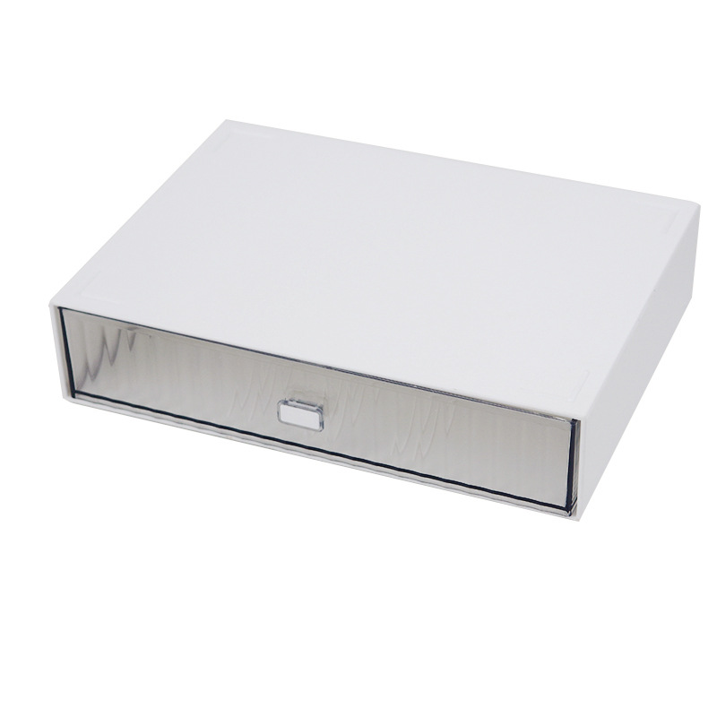 Drawer Storage Box Plastic Desktop Cosmetics Finishing Box Free Combination Multi-Layer Stackable Jewelry Box