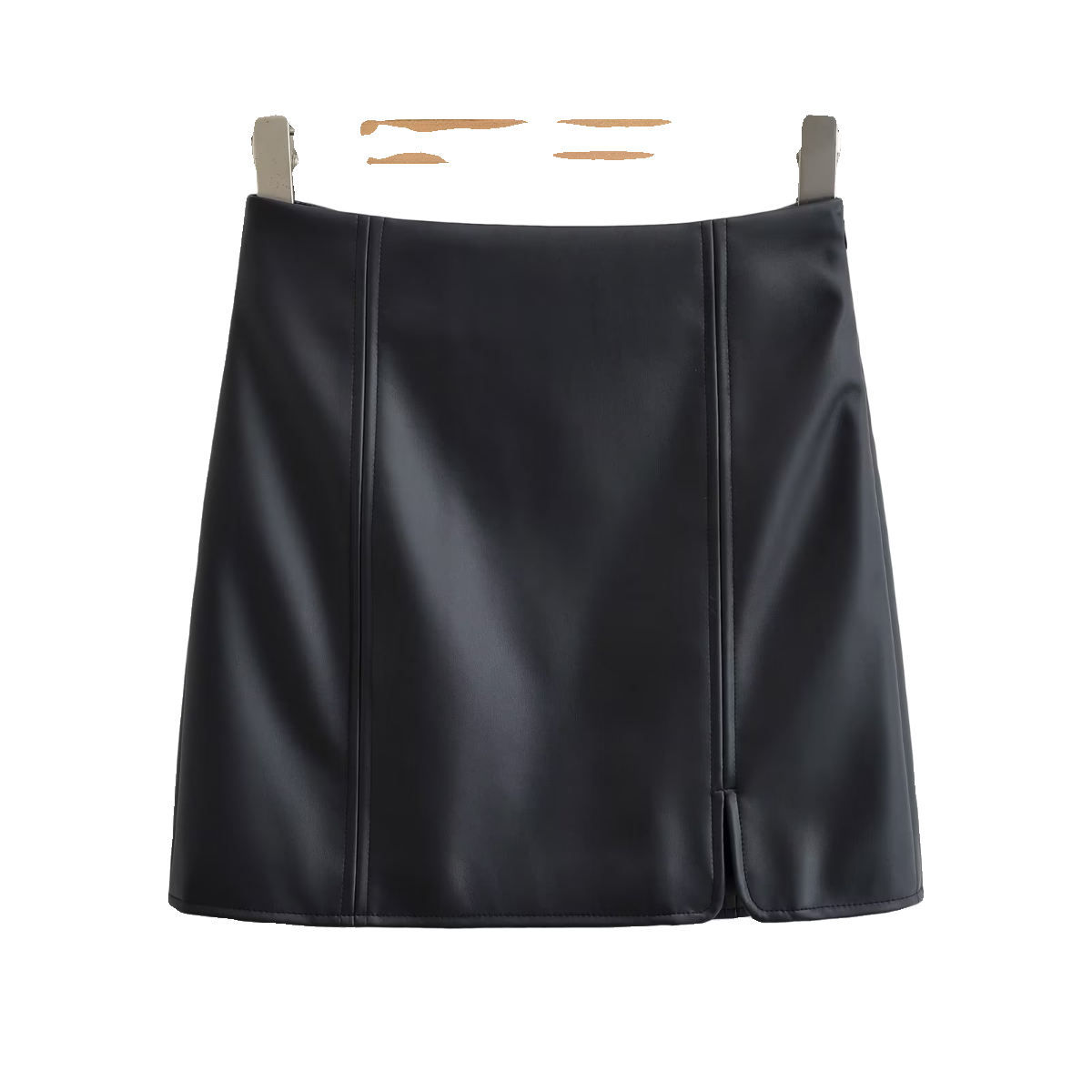 欧美衣神 y111921欧美风外贸女装时尚休闲高腰皮裙半身裙直播 代