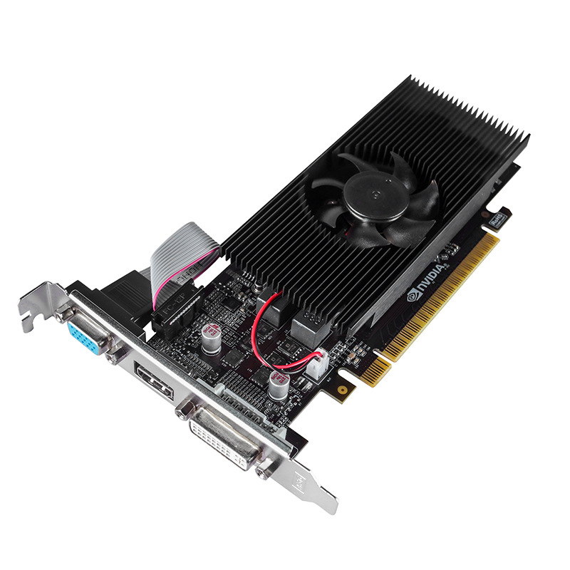 厂家直销全新gt1030电脑小机箱服务器独立显卡2g刀卡半高显卡ddr5