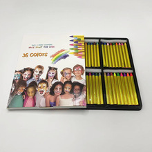 厂家直销16色28色36色儿童DIY脸彩蜡笔万圣节脸彩化妆笔人体彩绘
