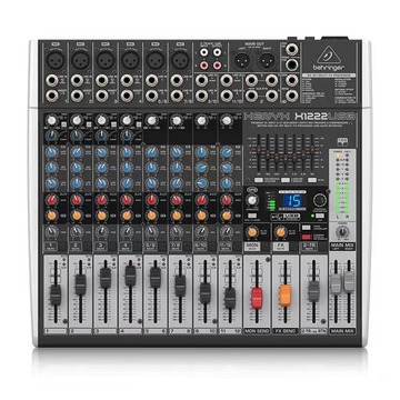behringer/百灵达 x1222usb 12路大型专业舞台直播演出声卡调音台