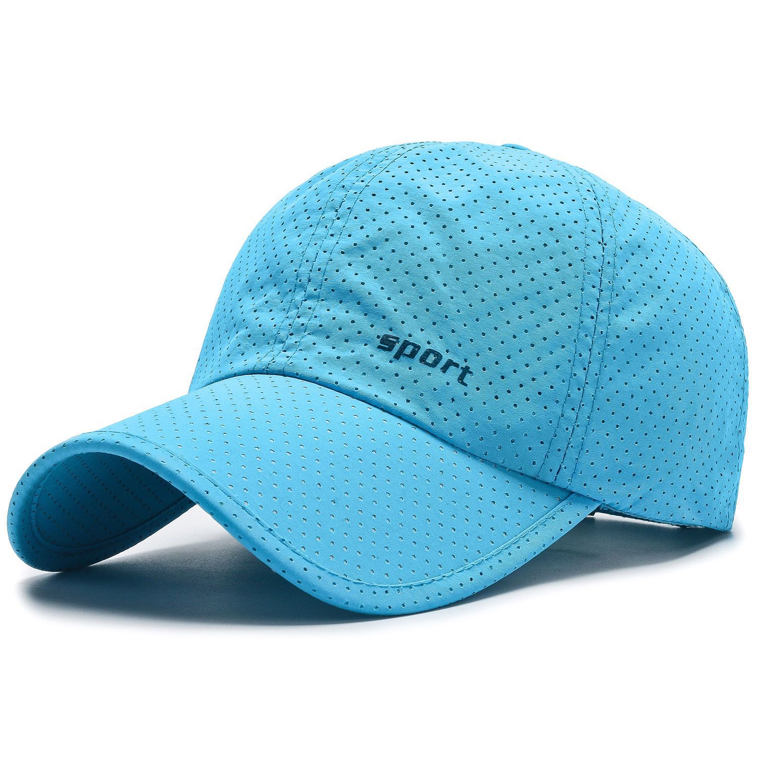 Hat Men's Spring and Summer Quick-Drying Baseball Cap Women's Outdoor Casual Sun-Proof Breathable Fishing Sunshade Peaked Cap Wholesale