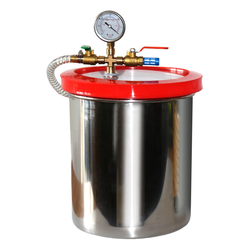 真空消泡桶ab胶滴胶消泡机小型脱泡桶抽真空容器树脂硅胶脱泡桶