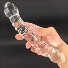阳具玻璃水晶阳具棒男女后庭肛器用品成人用品厂家批发一件批发
