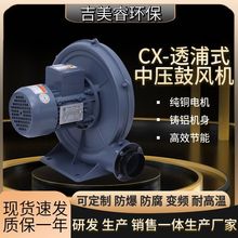 污水曝气用透浦式中压鼓风机CX-100A纺织机械1.5KW水产养殖鼓风机