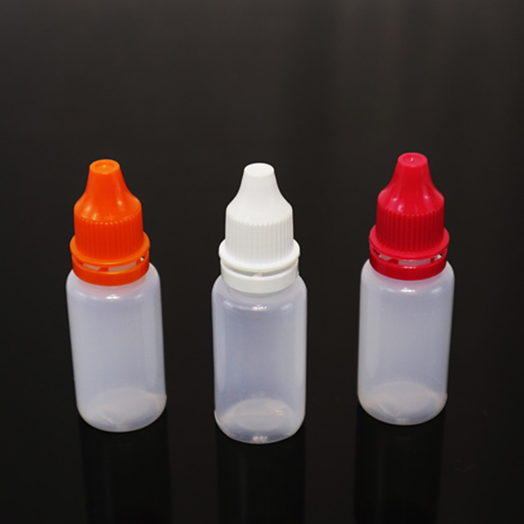 白色眼药水瓶15ml塑料滴液瓶ldpe液体分装小瓶滴眼液瓶