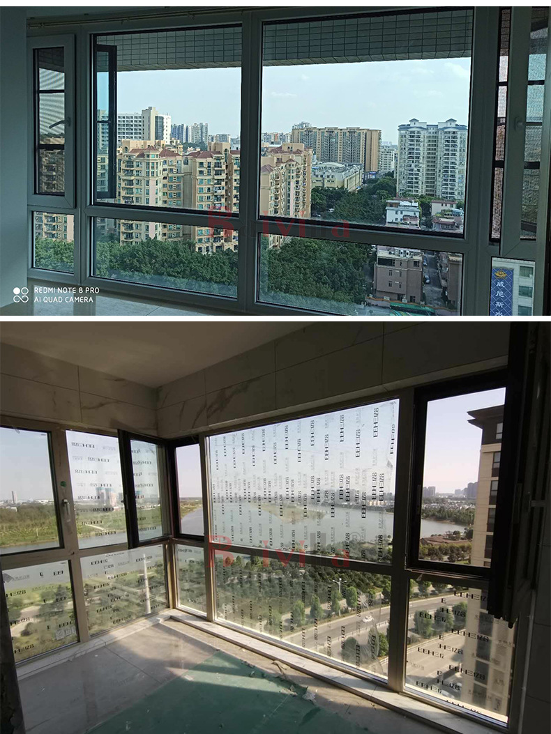 断桥铝门窗铝合金窗封阳台落地窗系统平开窗隔音窗阳台窗户铝包木