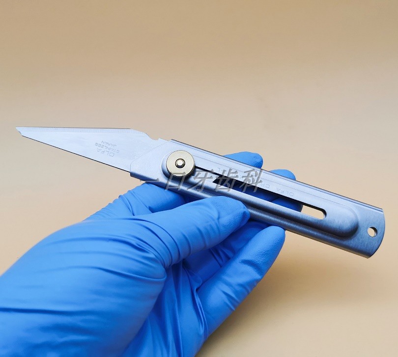 牙科蜡刀技工蜡型工具雕刻刀学生器械雕刀口腔石膏义齿雕牙刀切刀