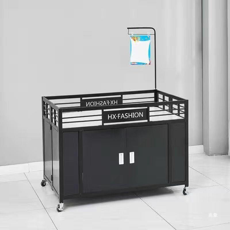 Supermarket Promotion Float Clothing Store Shelf Truck Stall Cart Folding Bicycle Shopping Mall Special Sale Display Stand