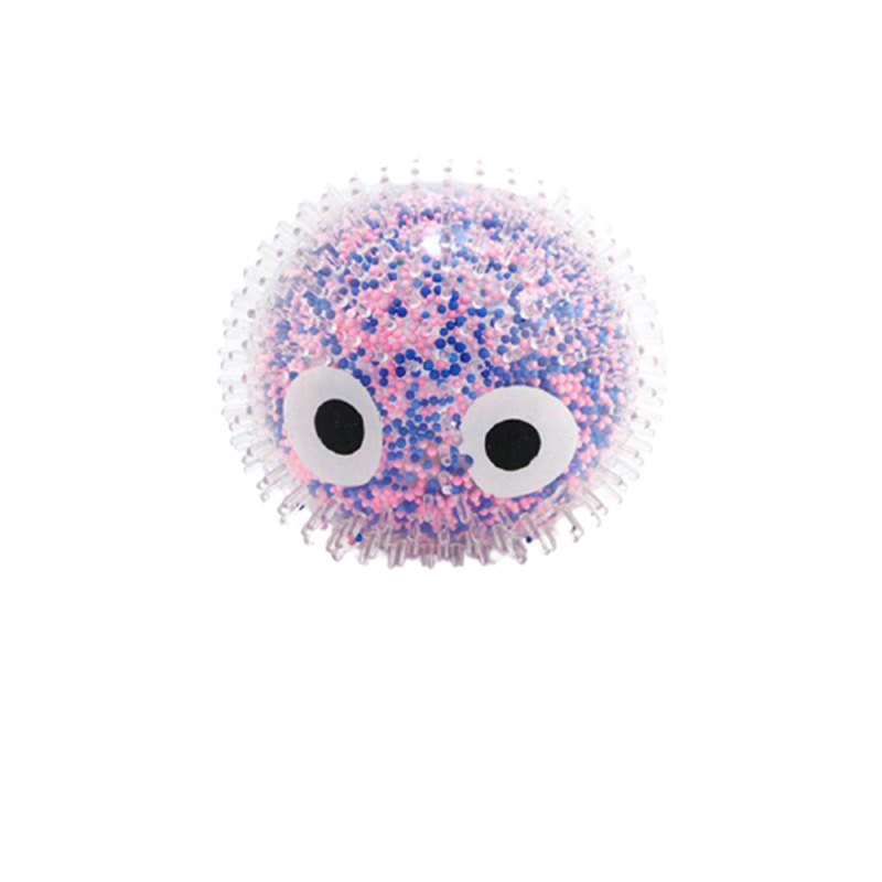 Creative New Big Eye Squeeze Air Foam Luminous Ball Pressure Reduction Toy Squeeze Luminous Ball